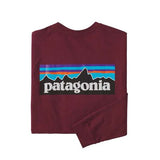 PATAGONIA P-6 L/S Logo Responsibili-Tee® Sequoia Red