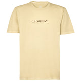 C.P. COMPANY 24/1 Jersey Mineral Graphic Yolk Yellow T-Shirt