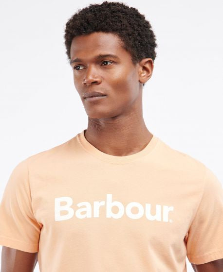 BARBOUR Logo T-Shirt Coral Sands