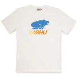 KARHU Basic Logo T-Shirt Bright White Azure Blue