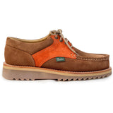 PARABOOT Thiers Velours Terre/Orange - Genuine Rubber Sole