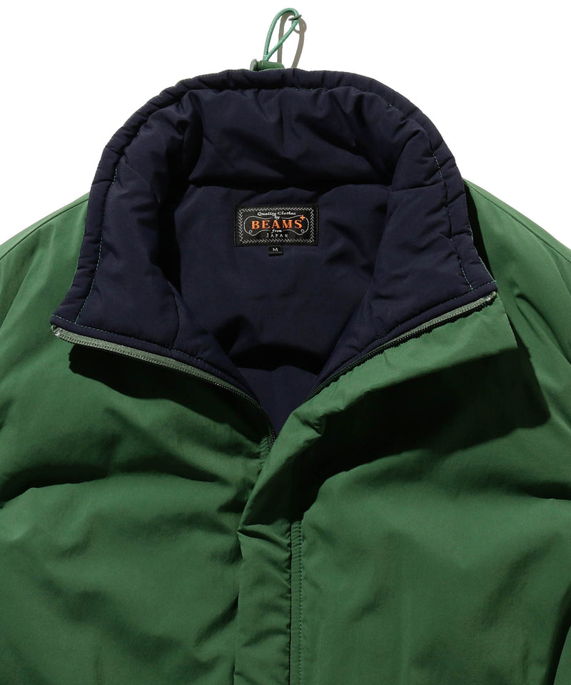BEAMS PLUS MIL Puff Vest CORDURA® Nylon Green