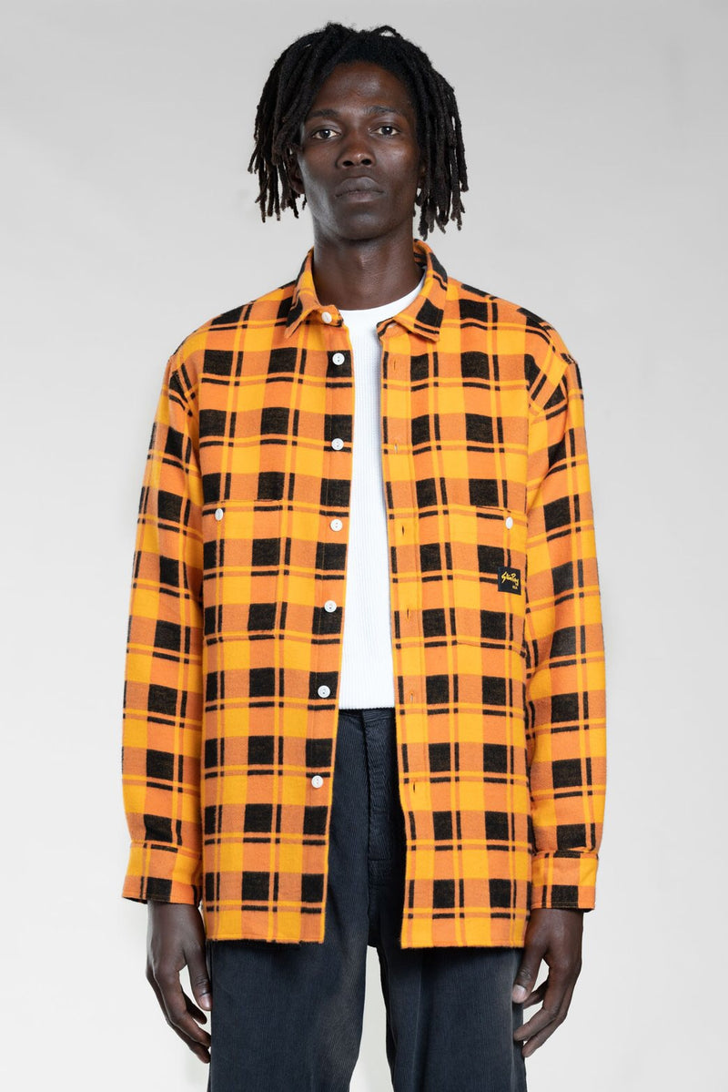 STAN RAY Flannel Shirt Burnt Orange
