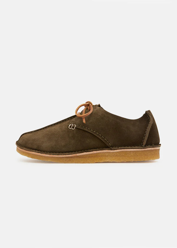 YOGI Caden Centre Seam Suede Olive