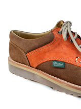 PARABOOT Thiers Velours Terre/Orange - Genuine Rubber Sole