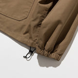 UNIFORM BRIDGE Smock Anorak Jacket Brown