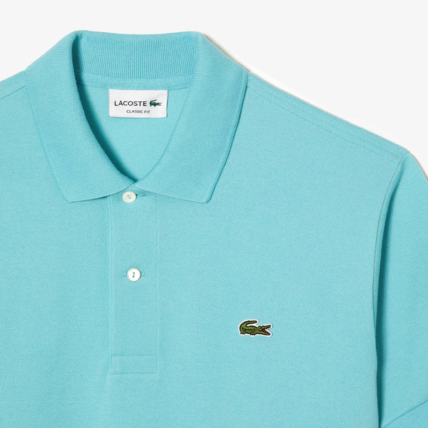 LACOSTE Classic Fit L.12.12 Polo Shirt Turquoise BVG