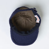 FRESH Casentino Wool Cricket Cap Navy Blue