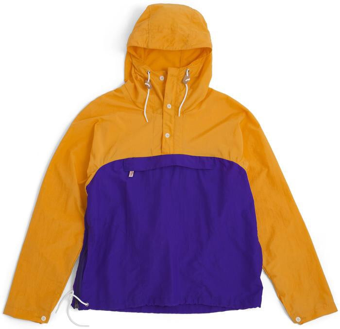BATTENWEAR Packable Anorak Jacket Mango/Purple