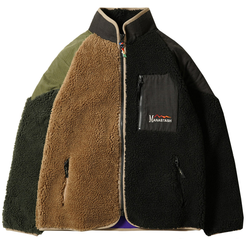 MANASTASH Mt. Gorilla Fleece Multi Jacket Retro Pile