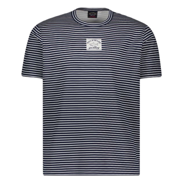 PAUL & SHARK Striped Navy White T-Shirt