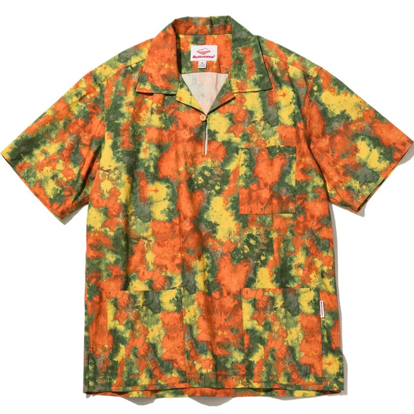 BATTENWEAR Topanga Pullover Shirt Orange Camo