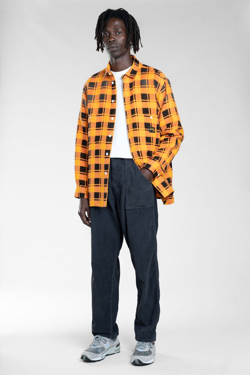 STAN RAY Flannel Shirt Burnt Orange