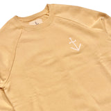 LA PAZ Cunha Sahara Ecru Logo Sweatshirt