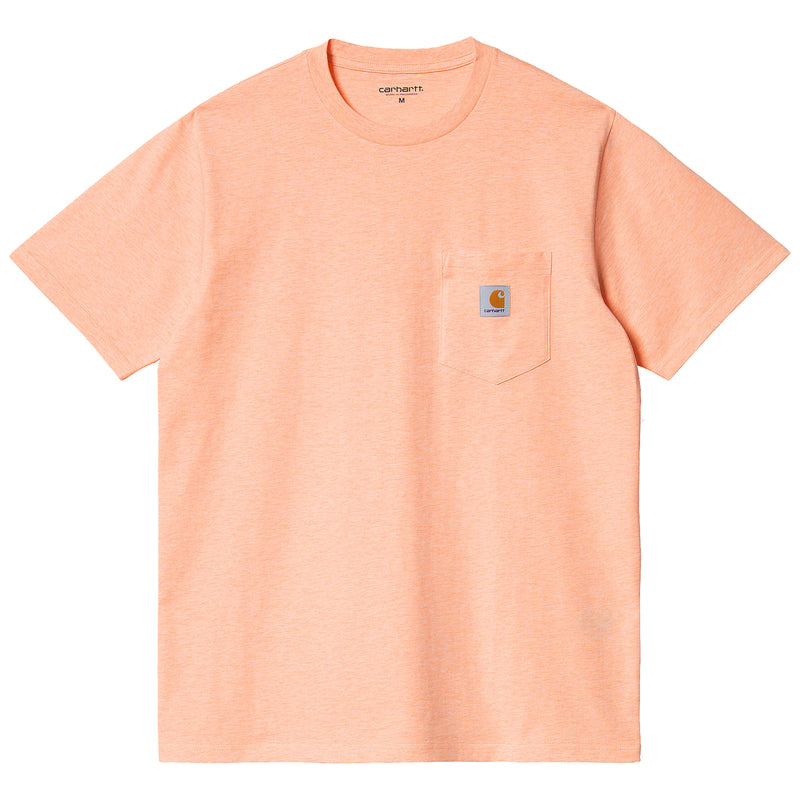 CARHARTT WIP S/S Pocket T-Shirt Grapefruit Heather