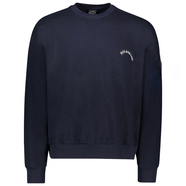 PAUL & SHARK Swearshirt With Iconic Badge Navy