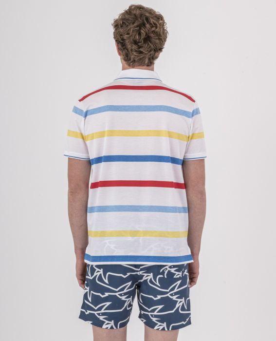 PAUL & SHARK Organic Piqué Cotton Polo With Embroidered Logo