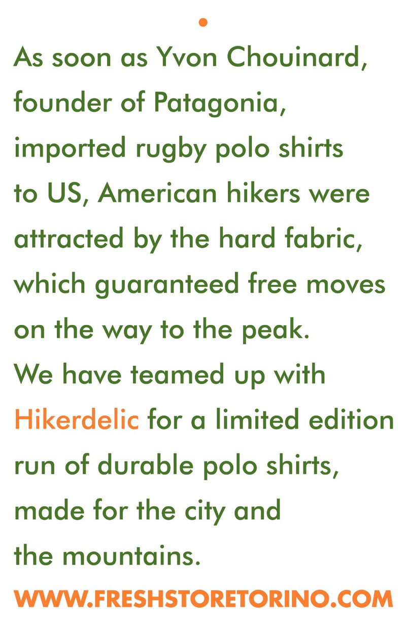 HIKERDELIC x Fresh Store Torino Green Rugby Shirt