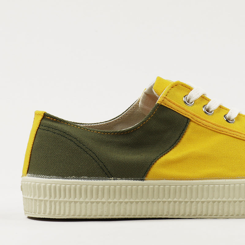 NOVESTA x Universal Works Star Master Two Tone Shoes Olive Sunshine