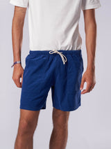 LA PAZ Formigal Beach Shorts in Blue Baby Cord
