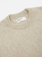 UNIVERSAL WORKS Loose Crew In Mixed Eco Wool