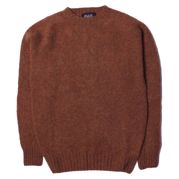 HOWLIN' Birth Of The Cool Wool Sweater Tobacco Brown