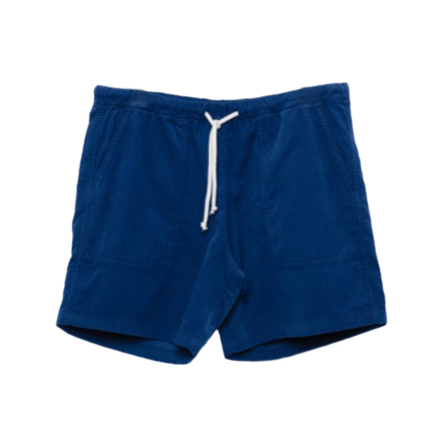 LA PAZ Formigal Beach Shorts in Blue Baby Cord