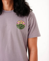 HIKERDELIC Original Logo Short Sleeve T-Shirt Lilac