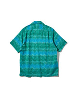 BATTENWEAR Five Pocket Island Shirt Green Ikat