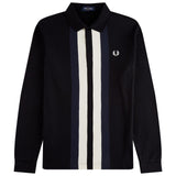 FRED PERRY REISSUES Striped Long Sleeve Polo Shirt