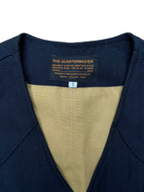 THE QUARTERMASTER HBT Blue Vest