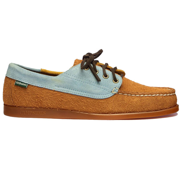 SEBAGO Campsides Askook Jib Brown Tan Light Blue Yell