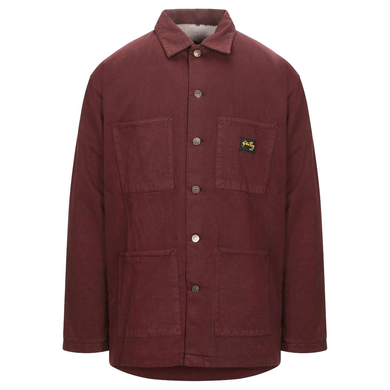STAN RAY Lined Shop Jacket Coffee Brown