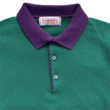 FRESH Delon Knitted Wool Polo Sweater