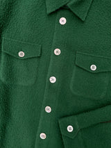 FRESH Casentino Wool Overshirt Green