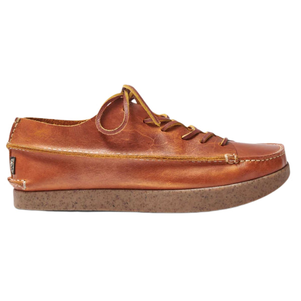 YOGI Finn Leather Shoe On Negative Heel Apricot