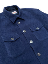 FRESH Casentino Wool Overshirt Navy
