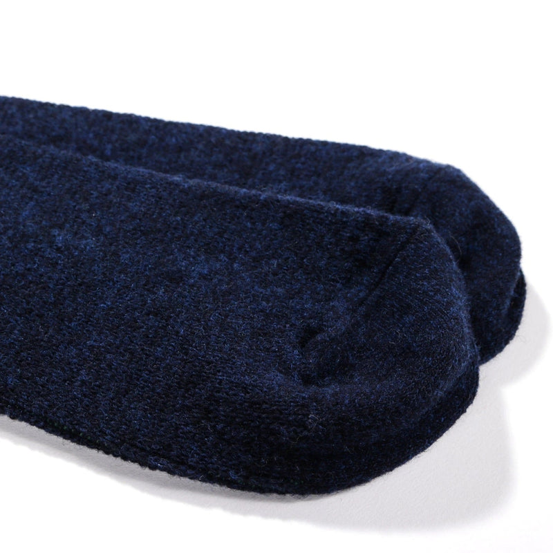 ANONYMOUS ISM Ski Jacquard Crew Sock Navy
