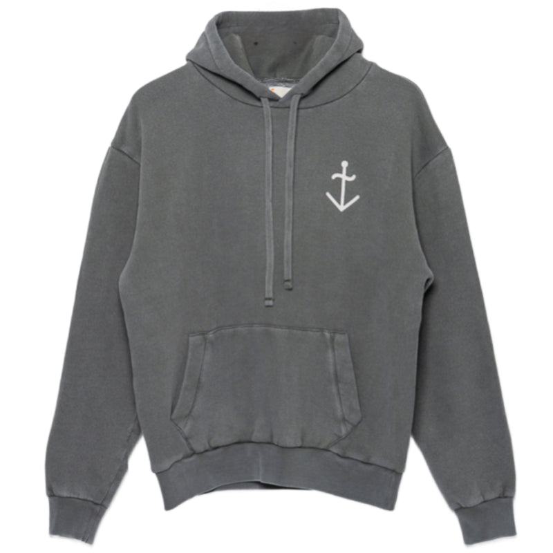 LA PAZ Matias Clover Green + Ecru Logo Logo Sweatshirt