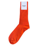 FRESH Cotton Mid-Calf Lenght Socks In Orange