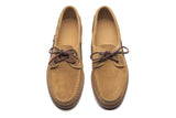 PARABOOT Barth Miel Velours Fauve - Genuine Rubber Sole