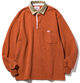 BATTENWEAR Pocket Rugby Shirt Rust
