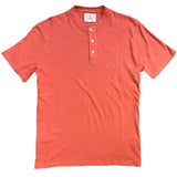 LA PAZ Ribas Henley Spiced Coral T-Shirt
