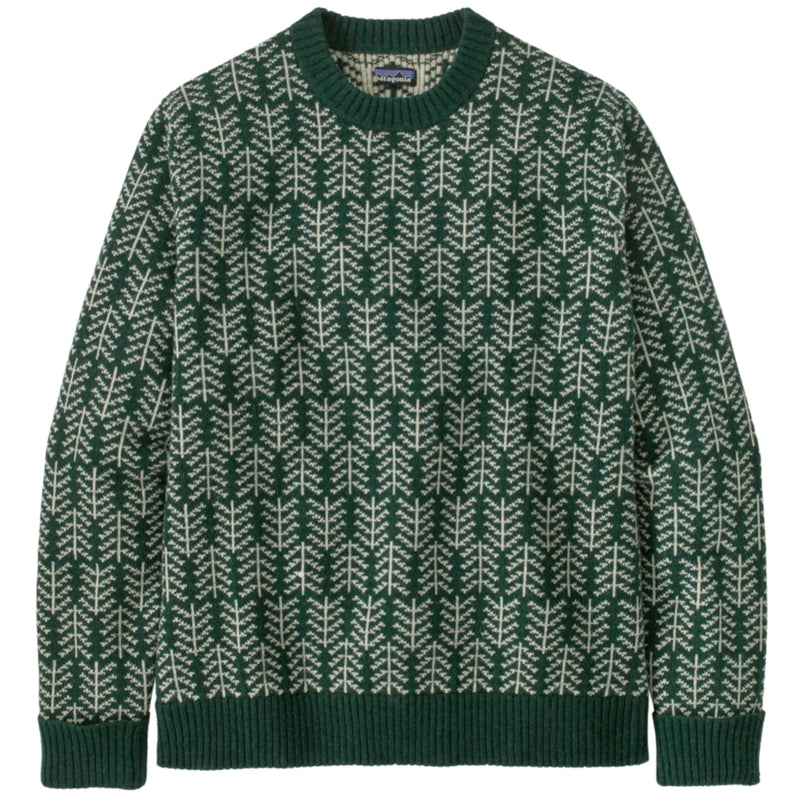 PATAGONIA Recycled Wool Sweater Pine Knit: Northern Green