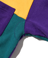 BATTENWEAR Pocket Rugby Shirt Green x Navy Stripe