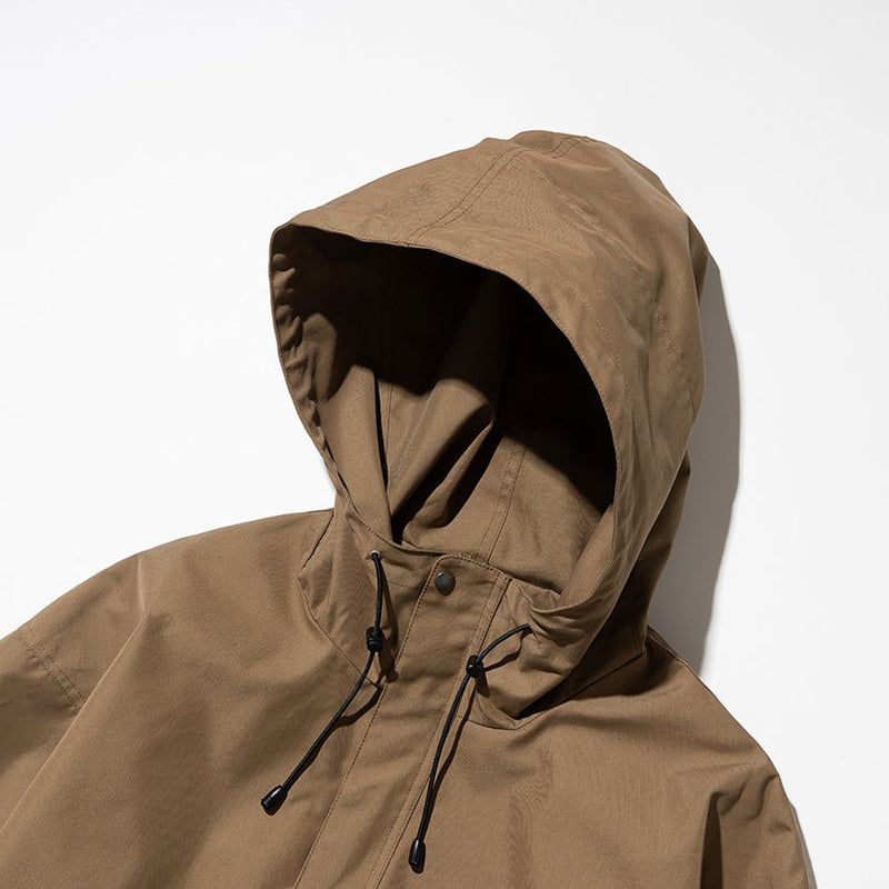 UNIFORM BRIDGE Smock Anorak Jacket Brown