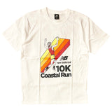NEW BALANCE Athletics Remastered 10K Coastal Run Short Sleeve T-Shirt In White