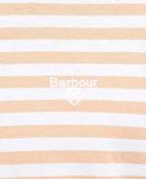 BARBOUR Delamere Stripe Tee Coral Sands