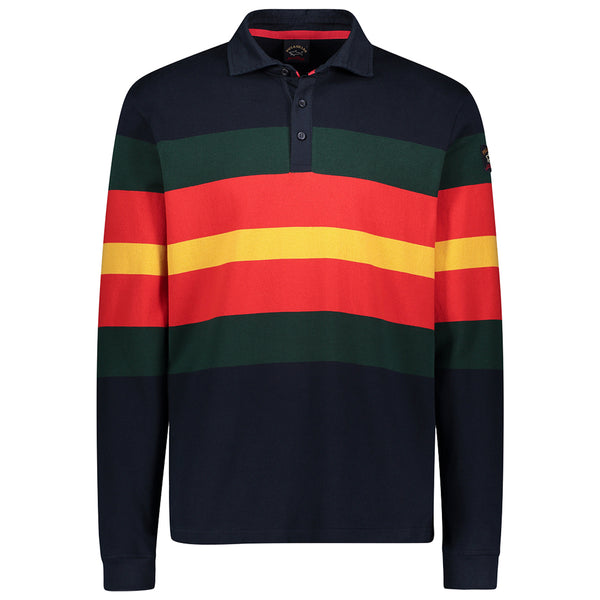 PAUL & SHARK Organic Cotton Polo Rugby Archivio 1989